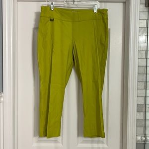 Lime Green Size 16 Capri Pants